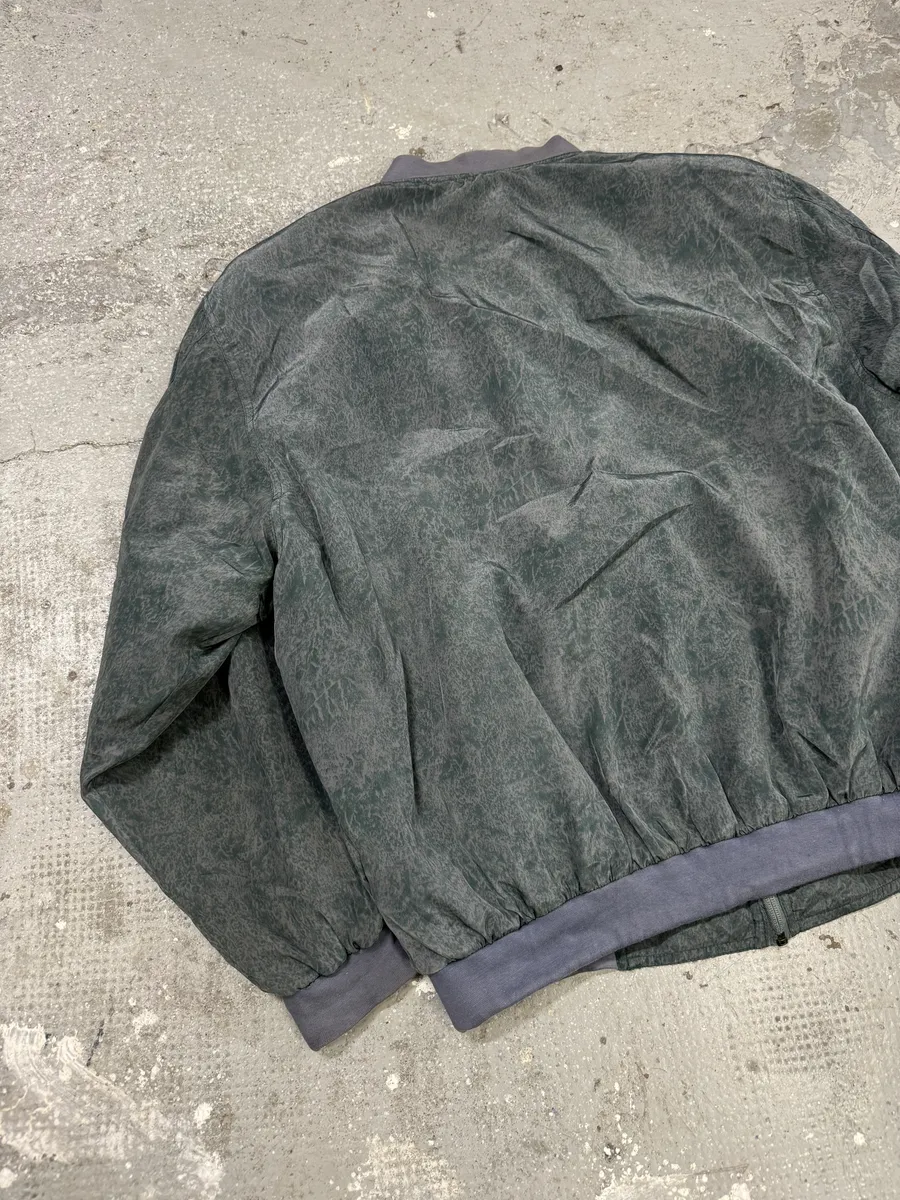 1980s Christian Dior Abstract Ocean Bomber Jacket - Image 9