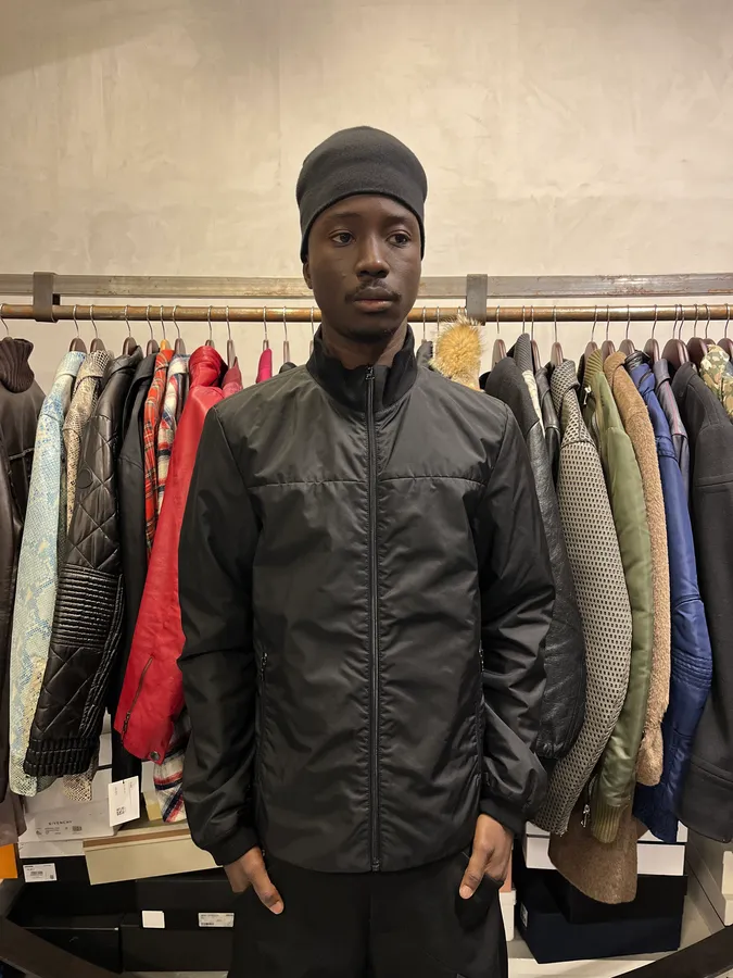 AW2007 Prada Black Nylon Jacket - Image 3