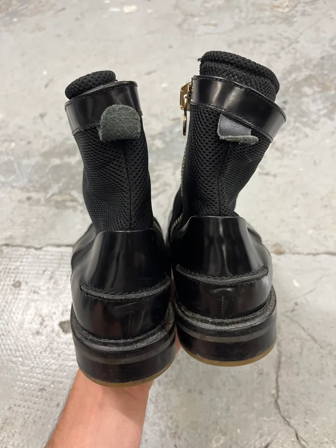 Paul Smith Black Leather Hybrid Boots - Image 6
